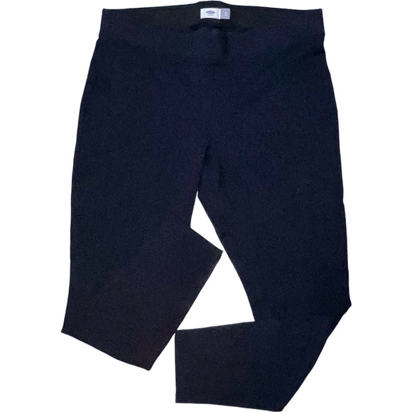 Ladies XL houndstooth navy Old Navy pull on leggings great for fall thicker warm - Picture 2 of 15